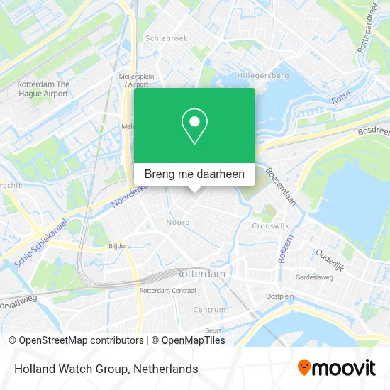 Holland Watch Group kaart