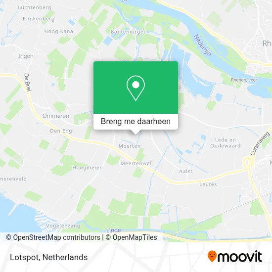 Lotspot kaart