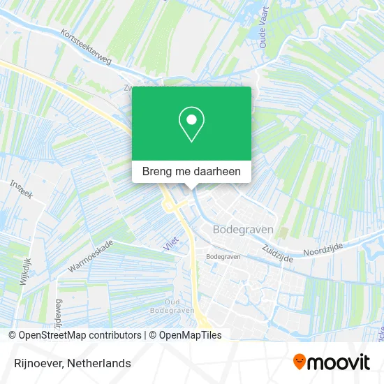 Rijnoever kaart