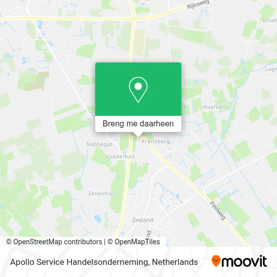 Apollo Service Handelsonderneming kaart