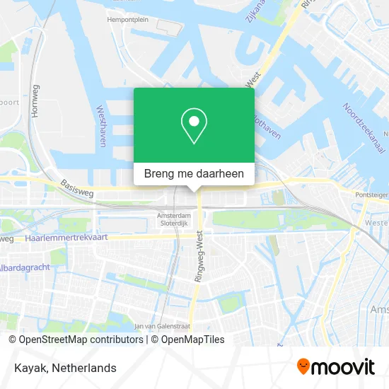 Kayak kaart