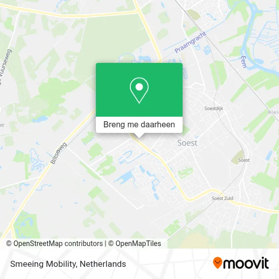 Smeeing Mobility kaart