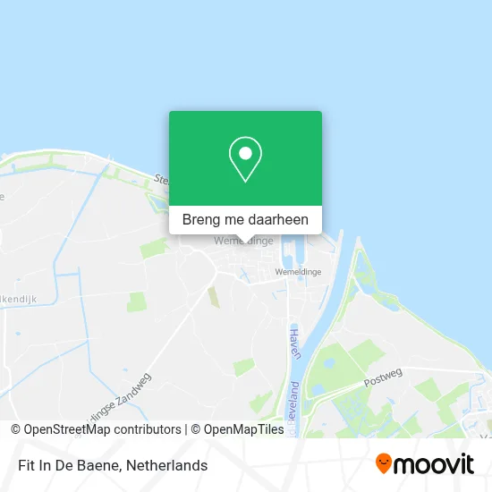 Fit In De Baene kaart