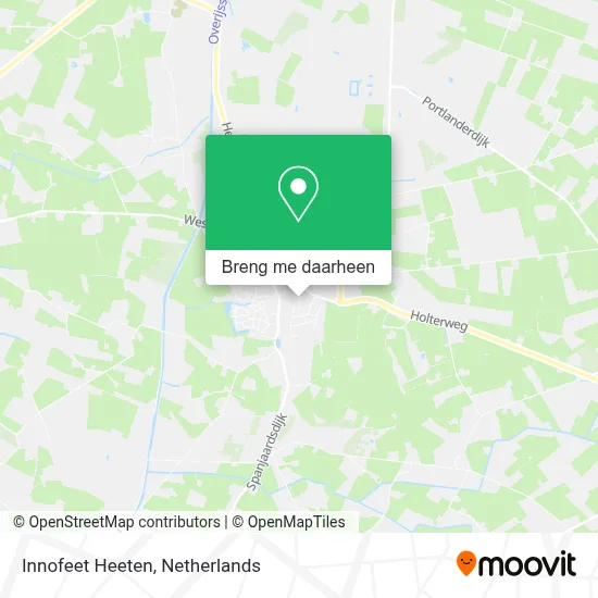 Innofeet Heeten kaart
