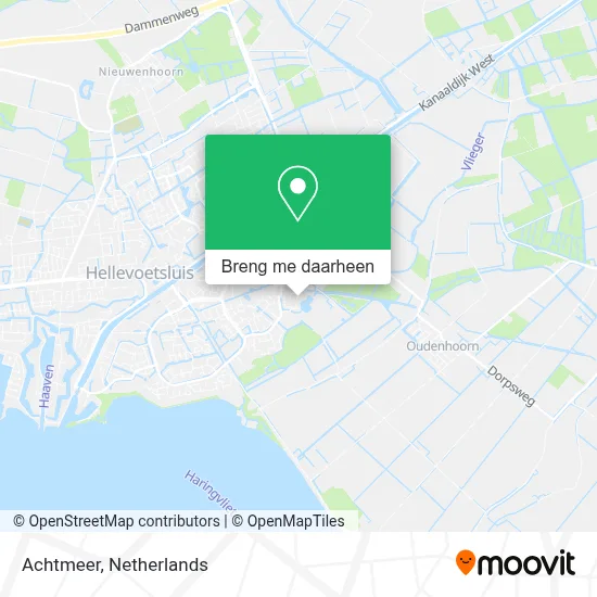 Achtmeer kaart