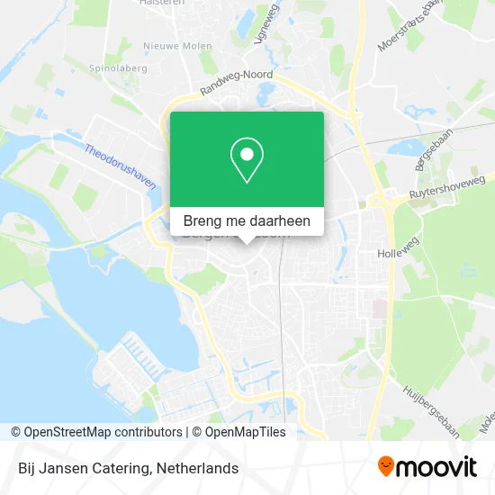 Bij Jansen Catering kaart