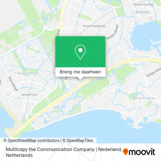 Multicopy the Communication Company | Nederland kaart