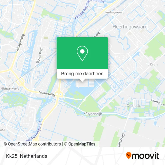 Kk25 kaart