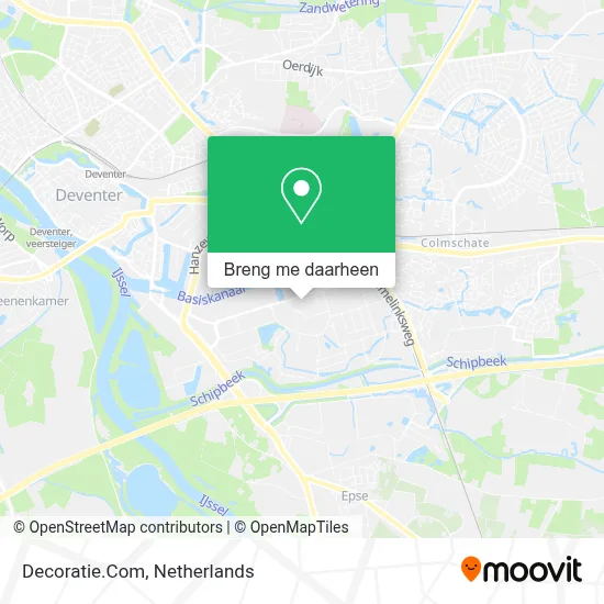 Decoratie.Com kaart
