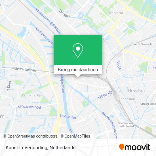 Kunst In Verbinding kaart