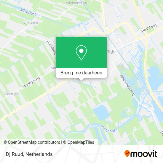 Dj Ruud kaart