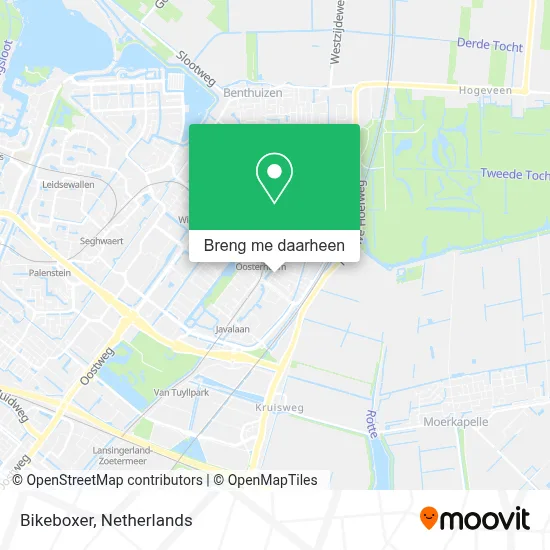 Bikeboxer kaart
