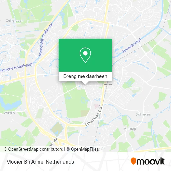 Mooier Bij Anne kaart