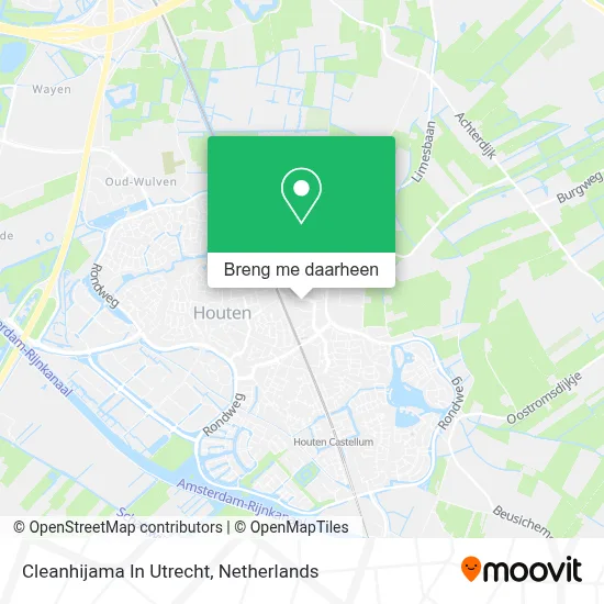 Cleanhijama In Utrecht kaart