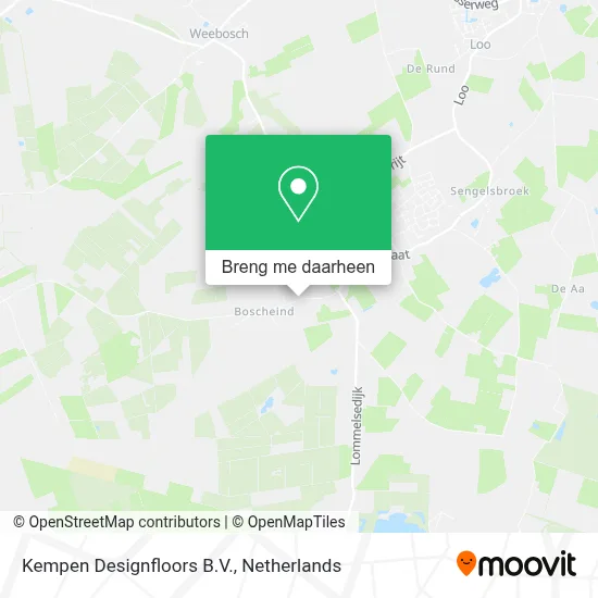 Kempen Designfloors B.V. kaart