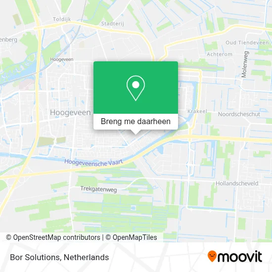 Bor Solutions kaart