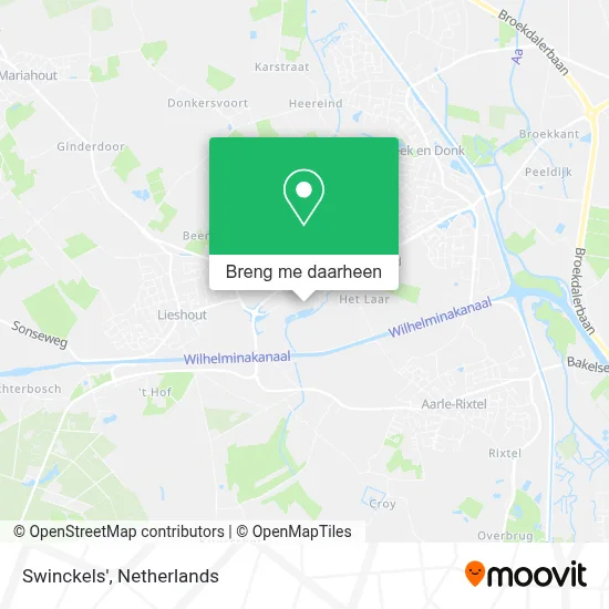 Swinckels' kaart