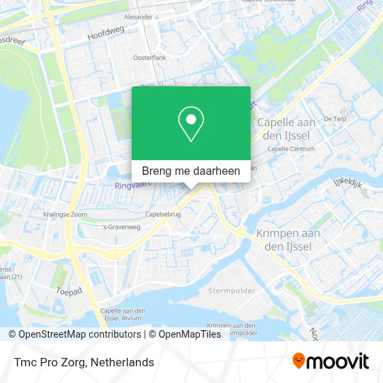 Tmc Pro Zorg kaart