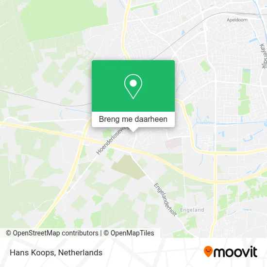 Hans Koops kaart