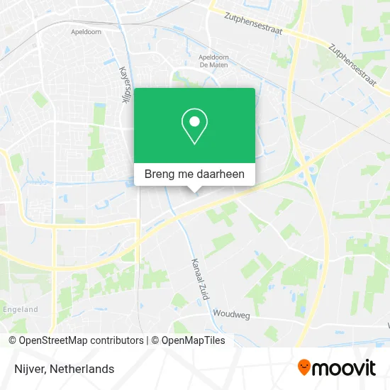 Nijver kaart