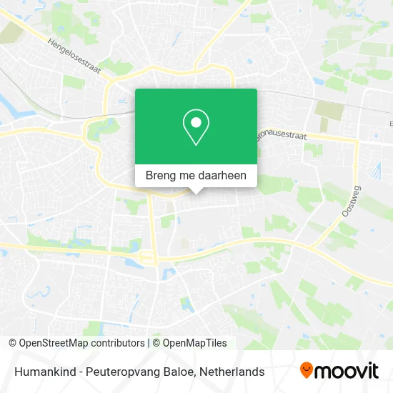 Humankind - Peuteropvang Baloe kaart
