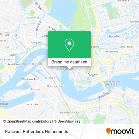 Rotsvast Rotterdam kaart