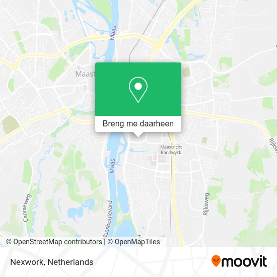 Nexwork kaart