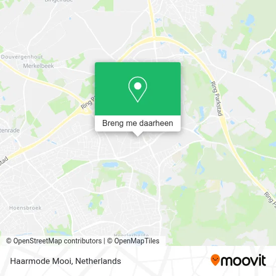 Haarmode Mooi kaart