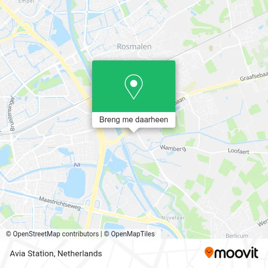 Avia Station kaart
