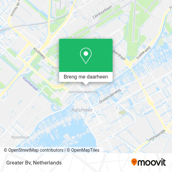 Greater Bv kaart