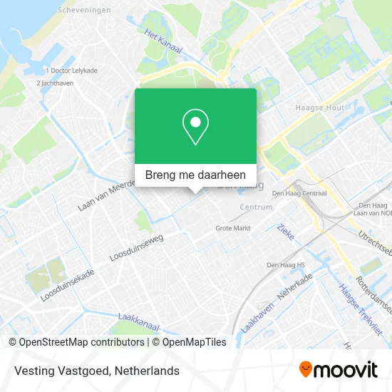Vesting Vastgoed kaart
