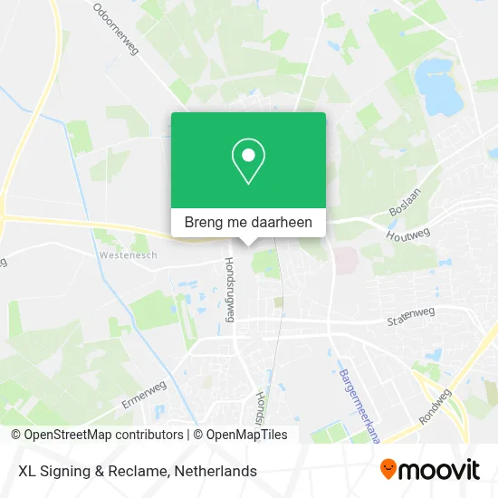 XL Signing & Reclame kaart