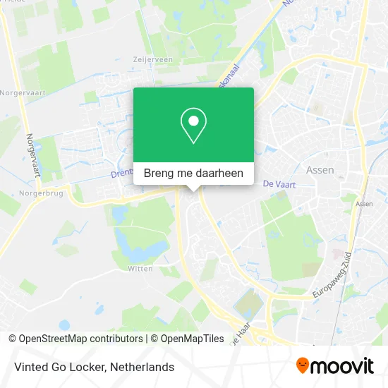 Vinted Go Locker kaart