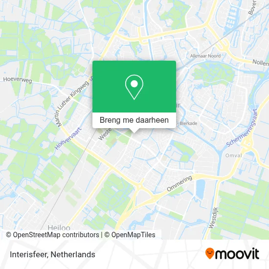 Interisfeer kaart