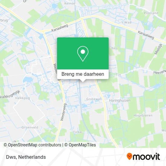 Dws kaart