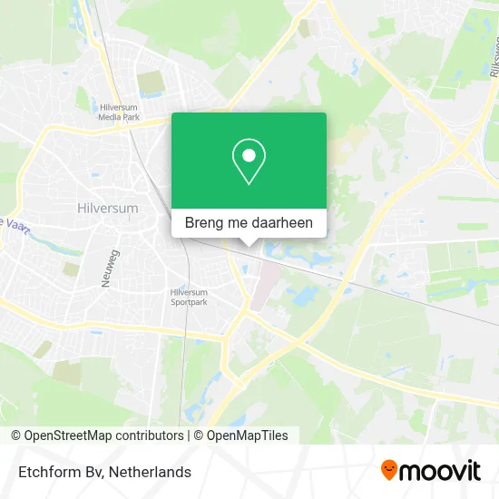 Etchform Bv kaart