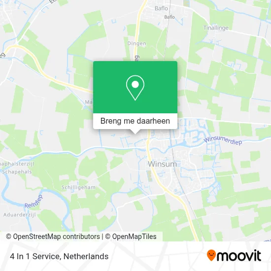 4 In 1 Service kaart