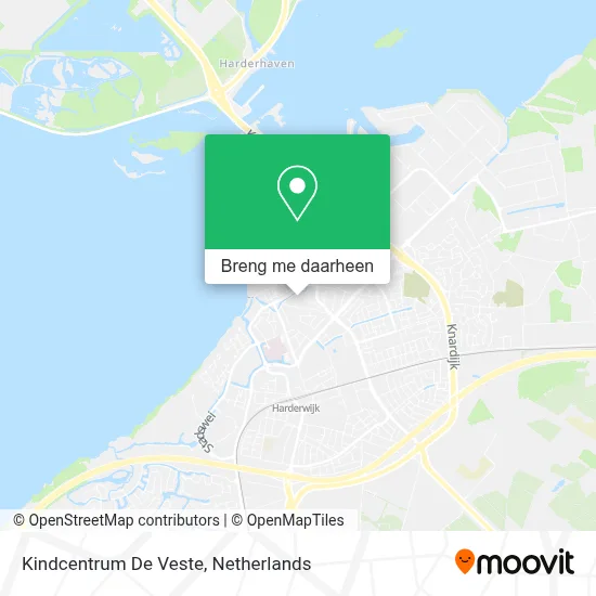 Kindcentrum De Veste kaart