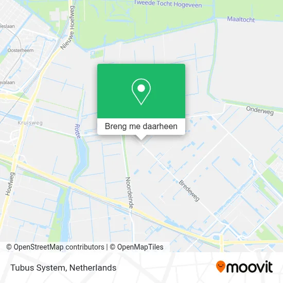 Tubus System kaart
