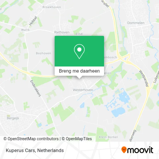 Kuperus Cars kaart