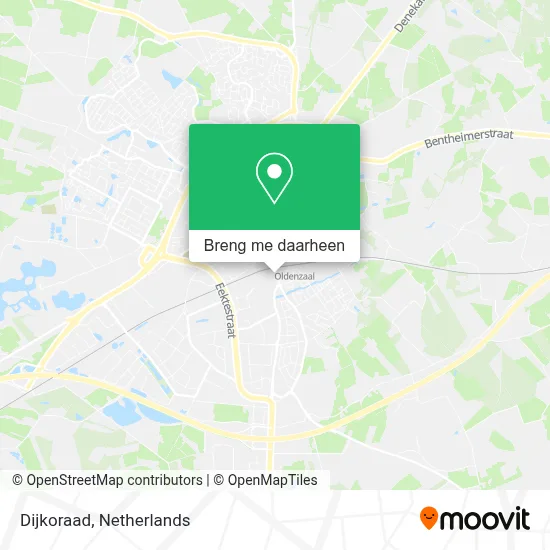 Dijkoraad kaart