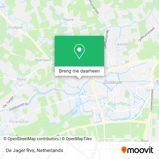 De Jager Rvs kaart