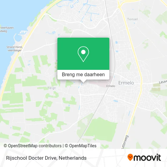 Rijschool Docter Drive kaart