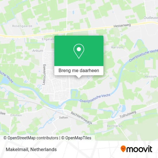 Makelmail kaart