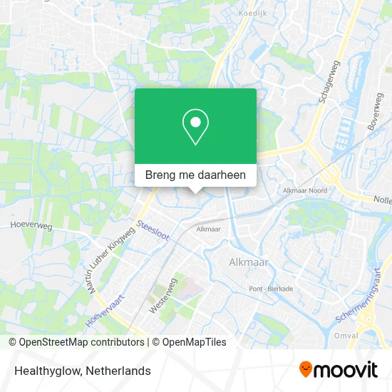 Healthyglow kaart