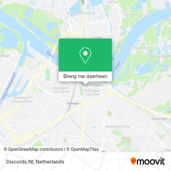Discords.Nl kaart