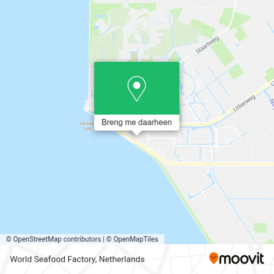 World Seafood Factory kaart
