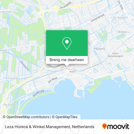 Leza Horeca & Winkel Management kaart