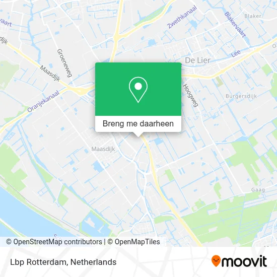 Lbp Rotterdam kaart