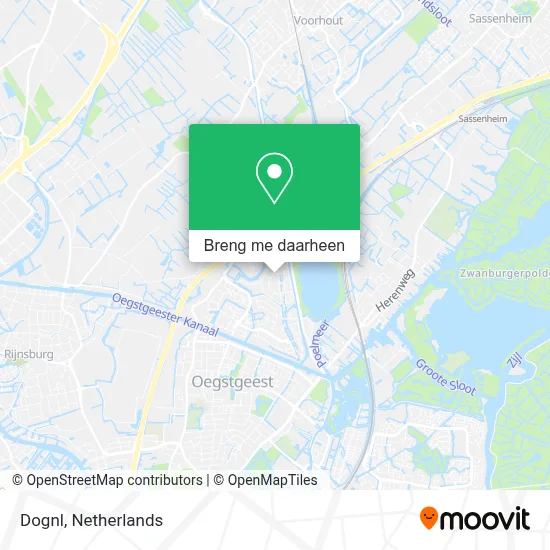 Dognl kaart